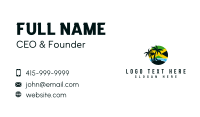 Jamaican Beach Resort Business Card