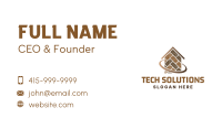 Wooden Tiles Home  Business Card