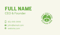 Golf Course Tournament Flag Business Card Design