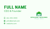 Home Yard Maintenance Business Card