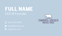 Antarctica Polar Bear Business Card