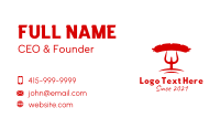Red Grill Sausage Business Card
