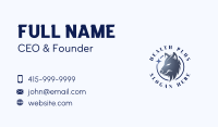 Wolf Dog Canine Business Card