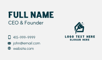 Home Cleaning Broom Business Card
