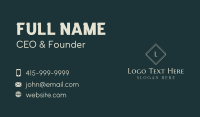 Salon Business Card example 1