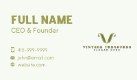 Vintage Boutique Brand Business Card Image Preview