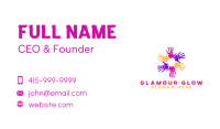 Toddler Hand Paint Business Card