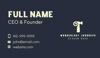 Gavel Business Card example 2