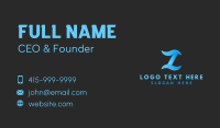 Cyber Software Letter Z Business Card