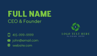 Leaf Gardening Theraphy Business Card