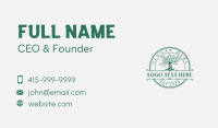 Environmental Nature Tree Business Card