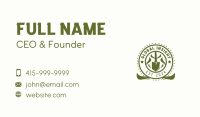 Shovel Landscaping Garden Business Card