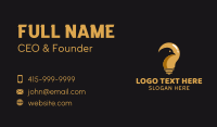 Eagle Light Bulb Business Card