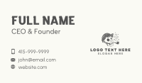 Hipster Business Card example 3