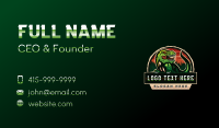 Wild Tyrannosaurus Dinosaur Business Card