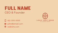 Gauge Pipe Wrench Plumbing Business Card Design