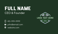 Roofing Construction Carpentry Business Card