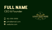 Luxury Elegant Hotel Business Card