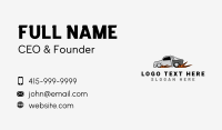 Pickup Truck Speed Business Card