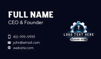 Laser Gear Engraving Business Card