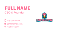 Graffiti Artist Character Business Card Design