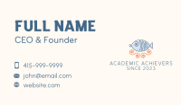 Seafood Fish Business Card