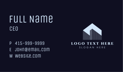 High Rise Building Structure Business Card