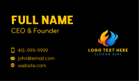 Industrial Fire Water Business Card