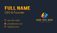 Industrial Fire Water Business Card