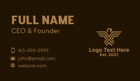 Military Academy Business Card example 4