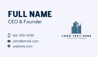 High Tower Building Business Card Design