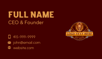 Luxury Lion King Business Card