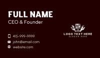 Engine Wrench Repair Business Card