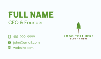 Pushpin Tree Business Card