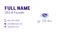 Eyebrow Tattoo Business Card example 2