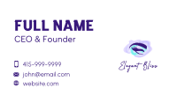 Eyelashes Business Card example 4
