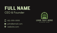 Herbal Marijuana Oil Business Card
