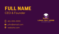 Reservation Business Card example 1