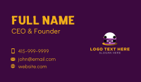 Purple Panda Rice Bowl Business Card Design