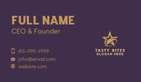 Swoosh Star Agency Business Card