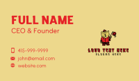 Chinese Tiger Mascot  Business Card