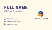 Round Business Card example 4