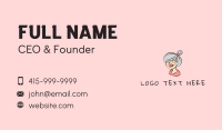 Homemade Business Card example 3