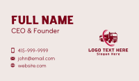 Logistics Delivery Truck  Business Card