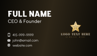 Luxury Elegant Star Business Card