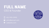 Crucifix Business Card example 3