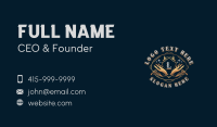 Elegant Hand Wellness Business Card