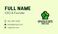 Green Chef Hat  Business Card Image Preview