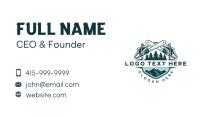 Woodcutter Business Card example 4