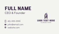 Residential House Building  Business Card